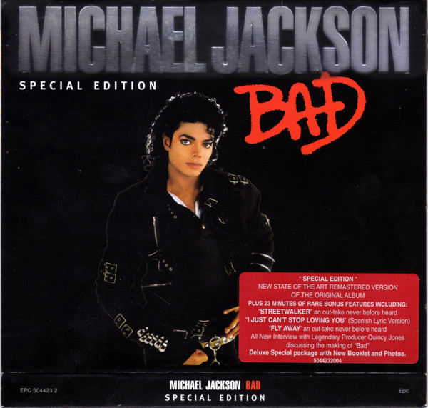 Michael Jackson Bad Slipcase Cd Discogs