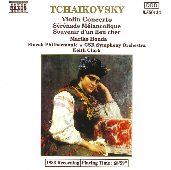 Tchaikovsky, Mariko Honda, Slovak Philharmonic, CSR Symphony Orchestra ...