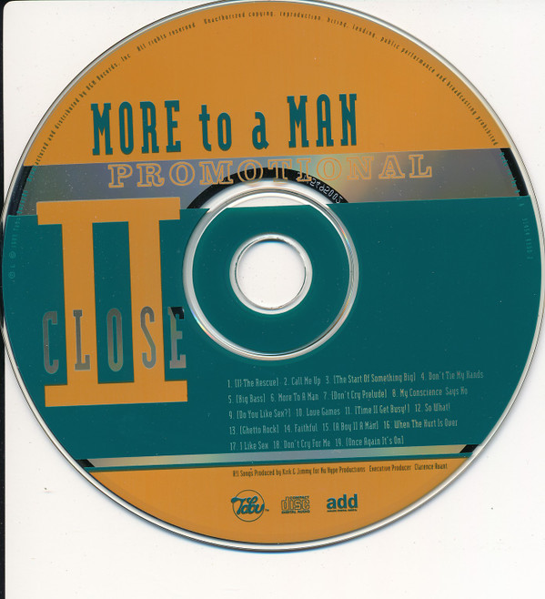 descargar álbum II Close - More To A Man