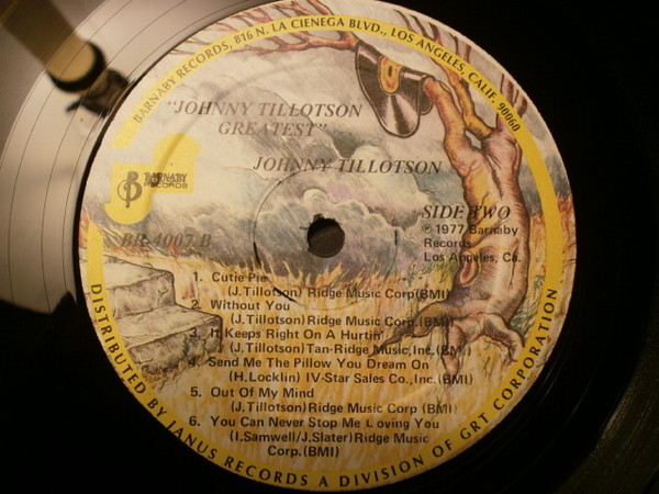 lataa albumi Johnny Tillotson - Johnny Tillotson Greatest