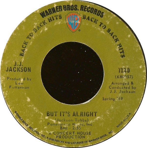 Album herunterladen JJ Jackson - But Its Alright Four Walls