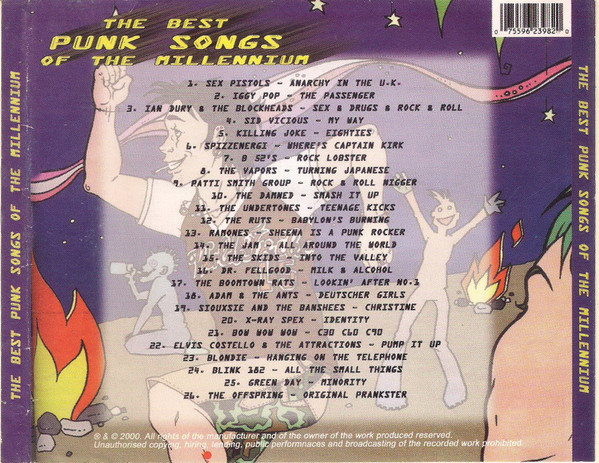 Album herunterladen Various - The Best Punk Songs Of The Millenium