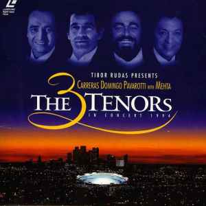 Tibor Rudas - The 3 Tenors In Concert 1994 album cover