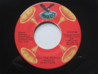 télécharger l'album The Platters - Love All Night Tell The World