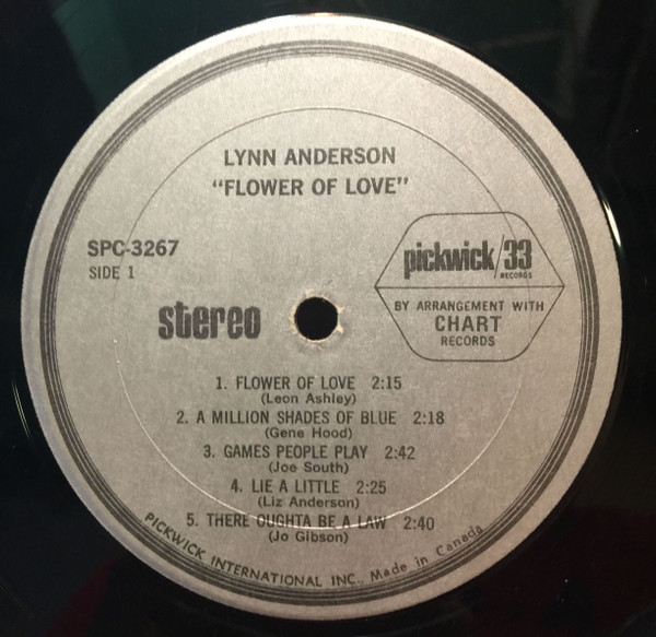 Lynn Anderson - Flower Of Love | Pickwick/33 Records (SPC 3267) - 4