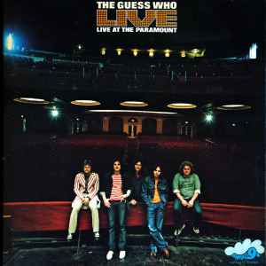 The Guess Who - Live At The Paramount album cover