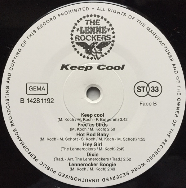 lataa albumi The Lennerockers - Keep Cool