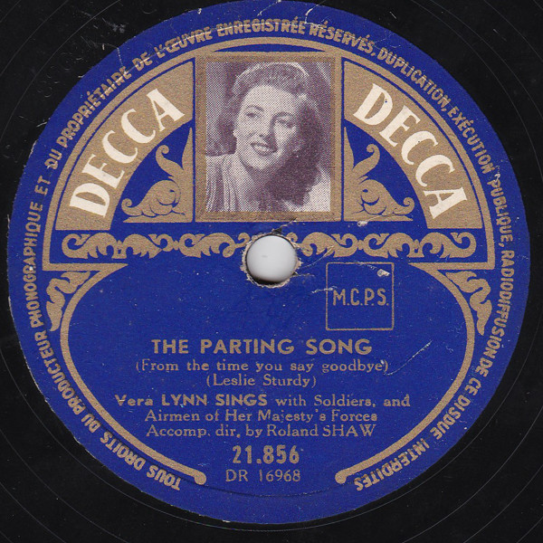descargar álbum Vera Lynn With Soldiers And Airmen Of Her Majesty's Forces - Auf Wiedersehn Sweetheart The Parting Song