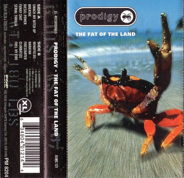 Prodigy – The Fat Of The Land (1997, Cassette) - Discogs