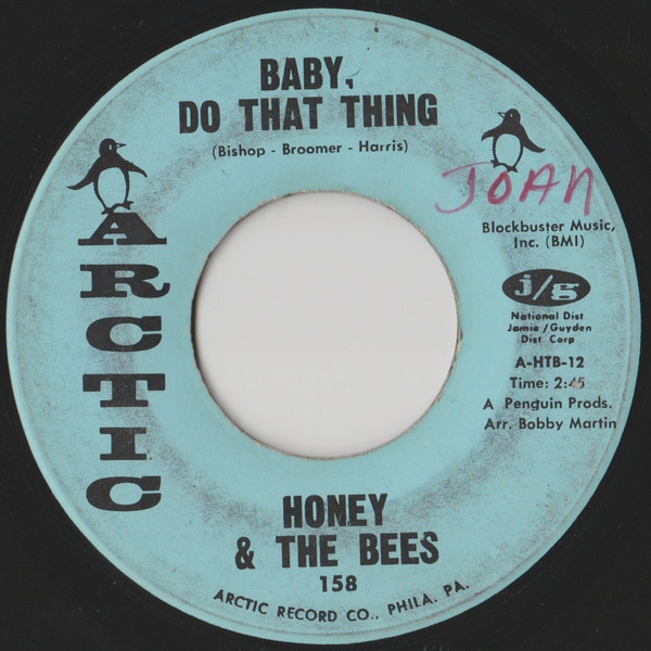 Honey & The Bees – Baby, Do That Thing / Sunday Kind Of Love (1969 