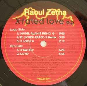 300px x 297px - Raoul Zerna â€“ X-Rated Love EP (2000, Vinyl) - Discogs