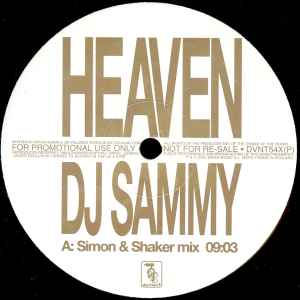 Portada de album DJ Sammy - Heaven