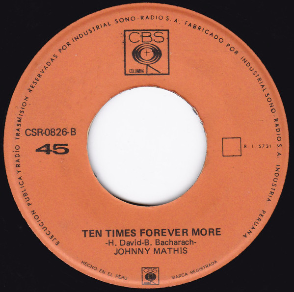 Album herunterladen Johnny Mathis - Cerca De Ti Close To You Ten Times Forever More