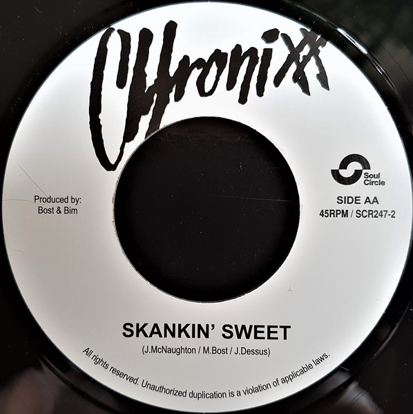 Chronixx – I Can / Skankin' Sweet (2018, Picture Sleeve, Vinyl 