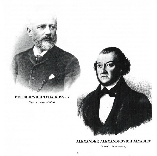 lataa albumi Tchaikovsky Alyabiev, The Borodin Trio - Piano Trio In A Minor Op 50 Piano Trio in A Minor