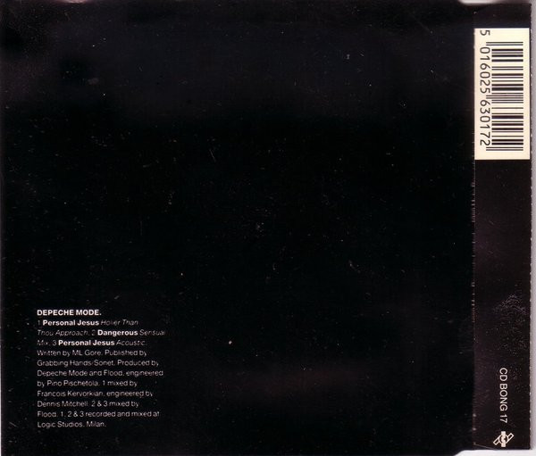 Depeche Mode Personal Jesus - Uncensored Sleeve Austrian CD single