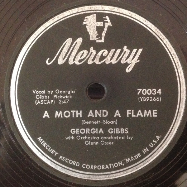 baixar álbum Georgia Gibbs - A Moth And A Flame The Photograph On The Piano