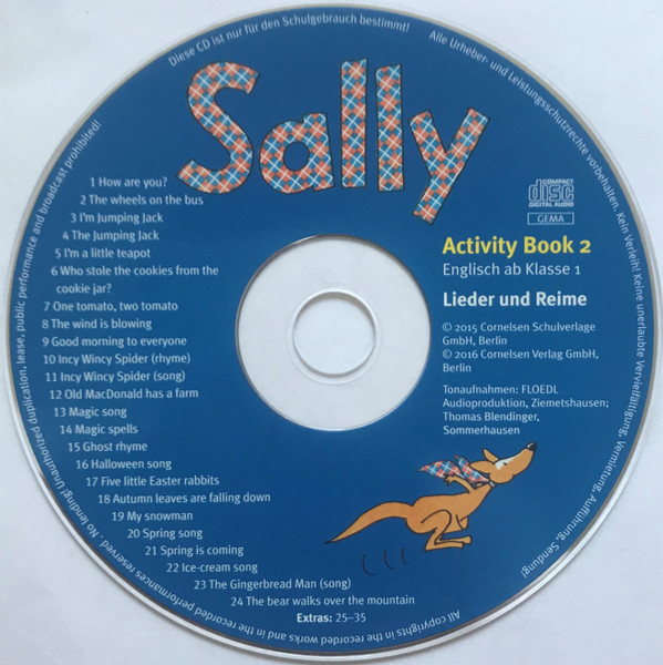 Unknown Artist – Sally Activity Book 2 - Lieder Und Reime (CD