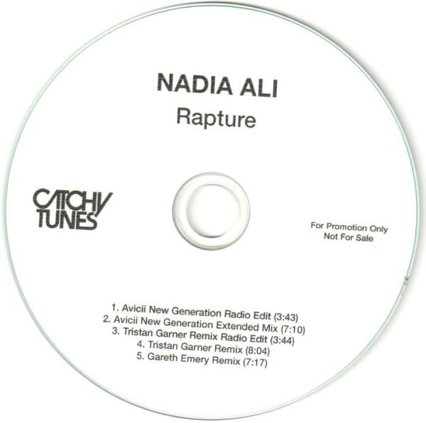 Nadia – Rapture CDr) - Discogs