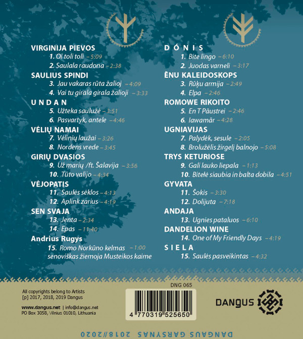 last ned album Various - Dangus Sampler 20182020