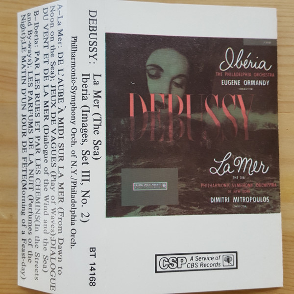 Debussy – La Mer/Iberia (Cassette) - Discogs