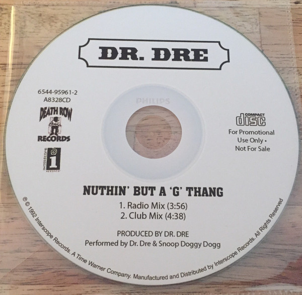 Dr. Dre - Nuthin' But A G Thang | Releases | Discogs