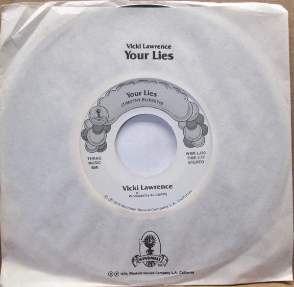 Album herunterladen Vicki Lawrence - Your Lies