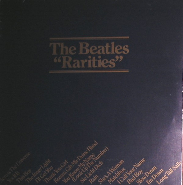 The Beatles – Rarities (1979, Vinyl) - Discogs