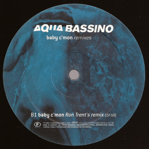 lataa albumi Aqua Bassino - Baby Cmon Remixes