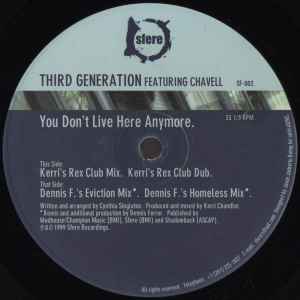 Third Generation - You Don't Live Here Anymore
