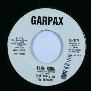 Gene Moles & The Softwinds - Kaha Huna (Goddess Of Surfing) / Maria (The Wind) album cover