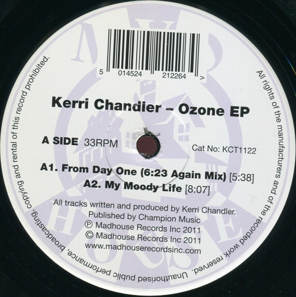 télécharger l'album Kerri Chandler - Ozone EP
