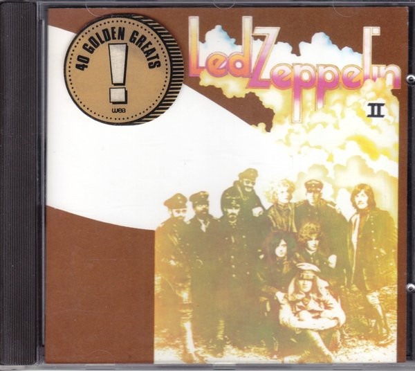 Led Zeppelin – Led Zeppelin II (1989, Gold, -