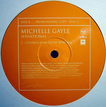 Michelle Gayle – Sensational (1997, CD1, CD) - Discogs