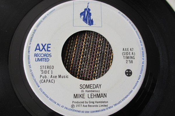 Album herunterladen Mike Lehman - Someday Cant Stop Myself from Loving You