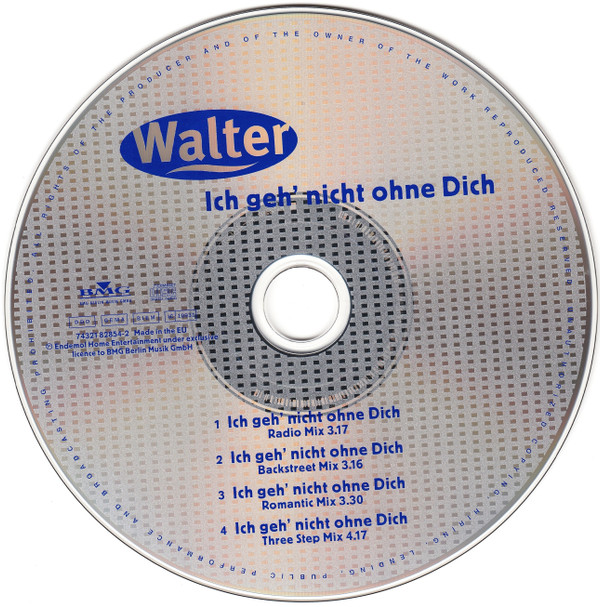 télécharger l'album Walter - Ich Geh Nicht Ohne Dich