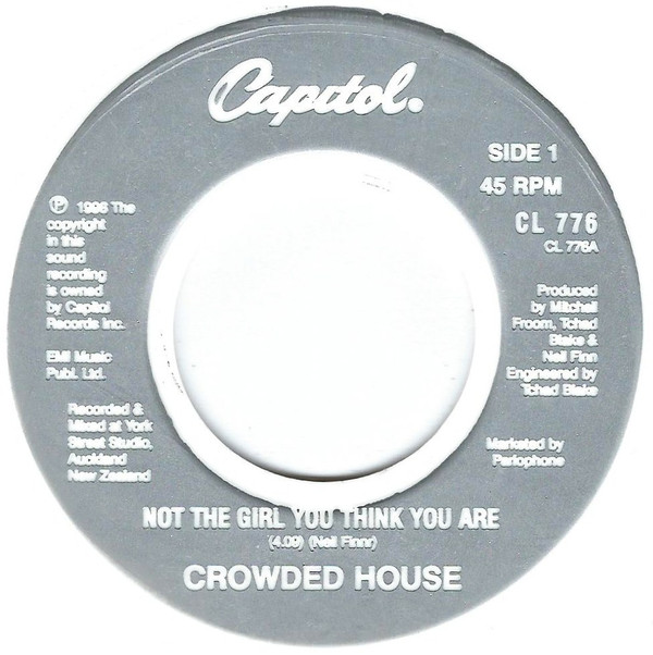 lataa albumi Crowded House - Not The Girl You Think You Are
