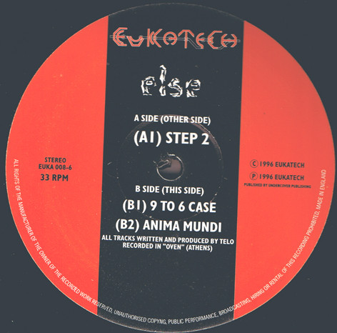 Else Step EP 1996 Vinyl Discogs