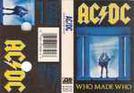 Cover of Who Made Who, 1986, Cassette
