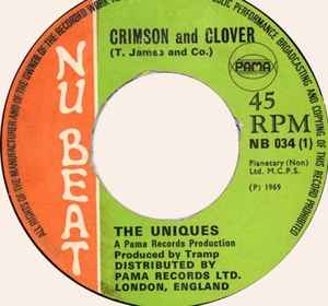 The Uniques - Crimson And Clover  album cover