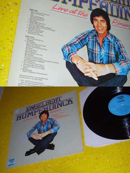 Engelbert Humperdinck - Englelbert Humperdinck, Live At The Riviera Las  Vegas (Pre- Recorded Reel To Reel Audio Tape) -  Music