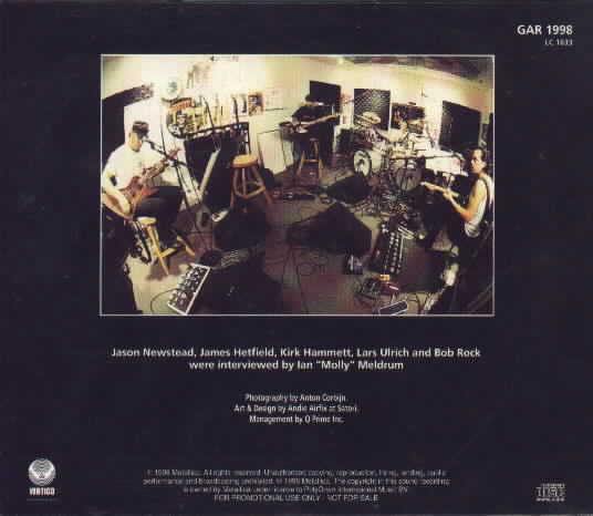 lataa albumi Download Metallica - Garage Inc The Interview album