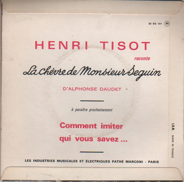 télécharger l'album Henri Tisot - La Chèvre De Monsieur Seguin