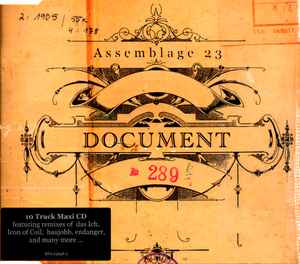 Assemblage 23 - Document