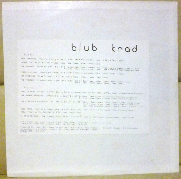 descargar álbum Various - Blub Krad