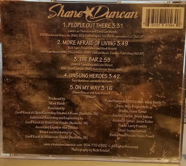 télécharger l'album Shane Duncan - Shane Duncan