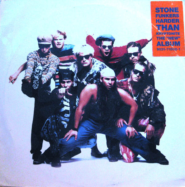 Stonefunkers – Harder Than Kryptonite (1990, Vinyl) - Discogs