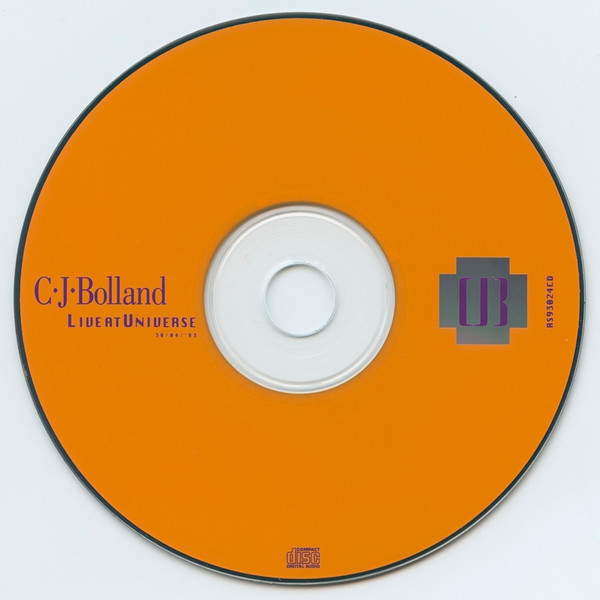 lataa albumi CJBolland - Live At Universe 30 04 93