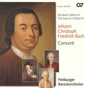 Johann Christoph Friedrich Bach - Concerti album cover