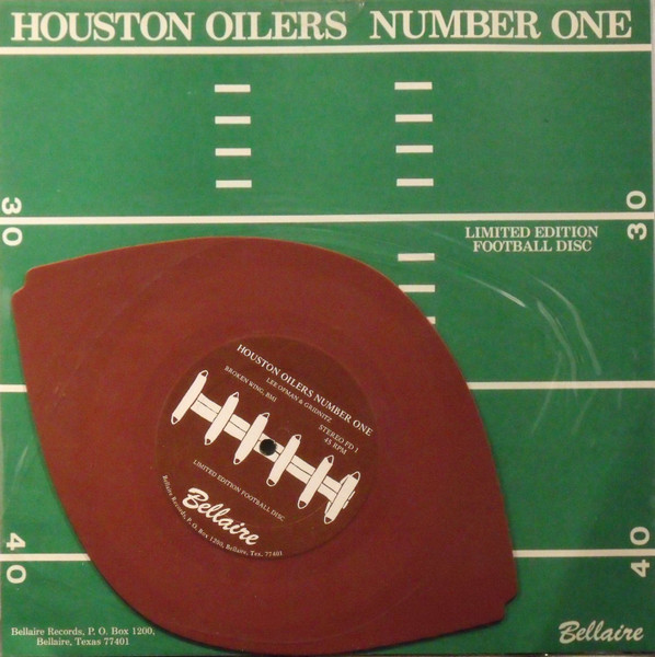 Lee Ofman – Houston Oilers Number One (1978, Brown Football, Vinyl) -  Discogs